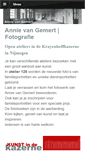 Mobile Screenshot of annievangemert.com